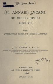 Cover of: Pharsalia
