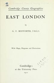 Cover of: East London