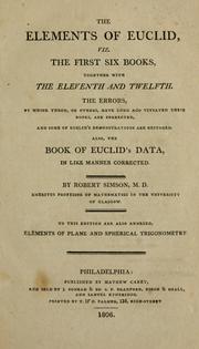 Cover of: Elements