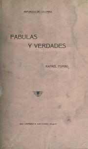 Cover of: Fabulas y verdades