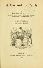 Cover of: A Garland for Girls