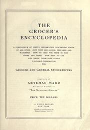 Cover of: The grocer's encyclopedia