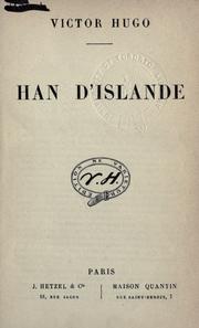 Cover of: Han d'Islande