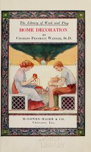 Cover of: Home decoration