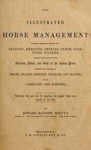 Cover of: The illustrated horse management