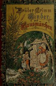 Cover of: Kinder- und Hausmärchen