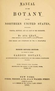 Cover of: Manual of the botany of the northern United States