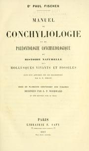 Cover of: Manuel de conchyliologie et de paleontologie conchyliologique