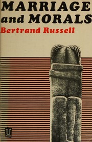 Cover of: Marriage and morals