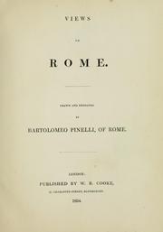 Cover of: Views in Rome