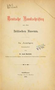 Cover of: Deutsche Gedichte des Mittelalters