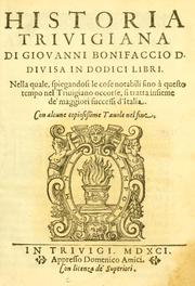 Cover image for Historia Trivigiana