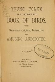 Cover of: Young folk's illustrated book of birds