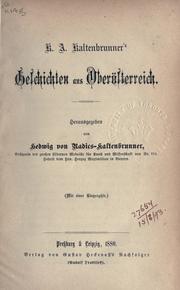 Cover of: Geschichten aus Oberösterreich