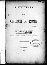 Cover of: Fifty years in the Church of Rome