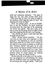 Cover of: A Mystery of St. Rule's
