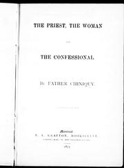 Cover of: The priest, the woman and the confessional