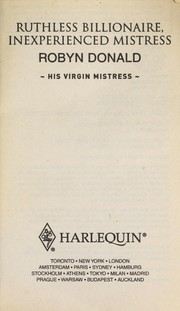 Cover of: Ruthless Billionaire, Inexperienced Mistress