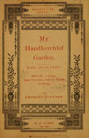 Cover of: My handkerchief garden