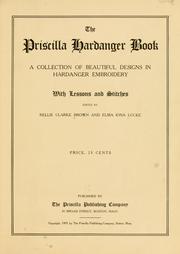 Cover of: The Priscilla Hardanger book