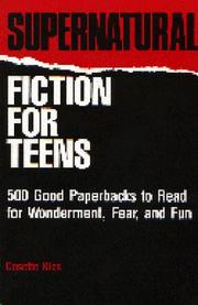 Cover of: Supernatural fiction for teens