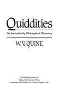 Cover of: Quiddities