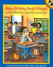 Cover of: Happy birthday, Ronald Morgan!