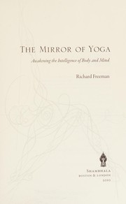 best books about yoga The Mirror of Yoga: Awakening the Intelligence of Body and Mind