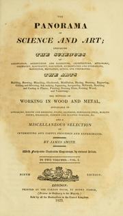 Cover of: The panorama of science and art