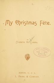 Cover of: My Christmas féte