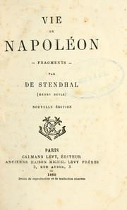 Cover of: Napoléon
