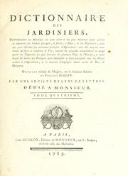 Cover of: Dictionnaire des jardiniers