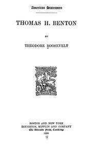 Cover of: Thomas H. Benton