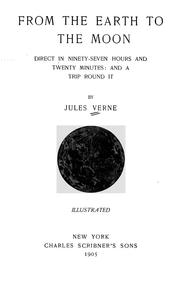 Cover of: De la terre à la lune