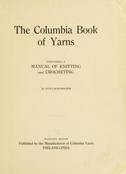 Cover of: The Columbia book of yarns