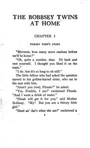 Cover of: The Bobbsey Twins at Home