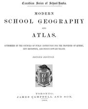 Cover image for Modern School Geography and Atlas