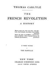 Cover of: The  French Revolution: a history