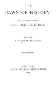Cover of: The dawn of history