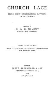 Cover of: Church lace