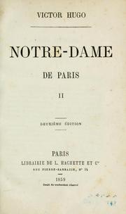 Cover of: The Hunchback of Notre Dame