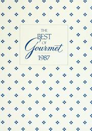 Cover of: The best of Gourmet: 1986 edition