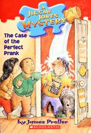 Cover of: The case of the perfect prank