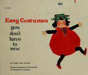 Cover of: Easy costumes you don't have to sew