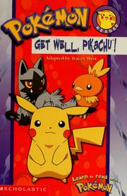 Cover of: Get well, Pikachu!