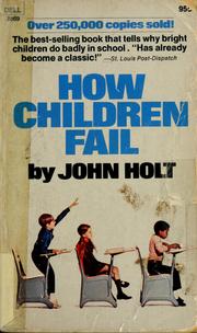 Cover of: How children fail