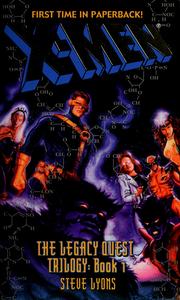 Cover of: The legacy quest trilogy, book 1