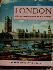 Cover of: London. Londres.: A book of photographs ...