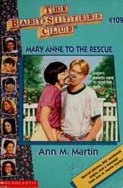 Cover of: Mary Anne to the Rescue