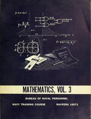 Cover of: Mathematics.